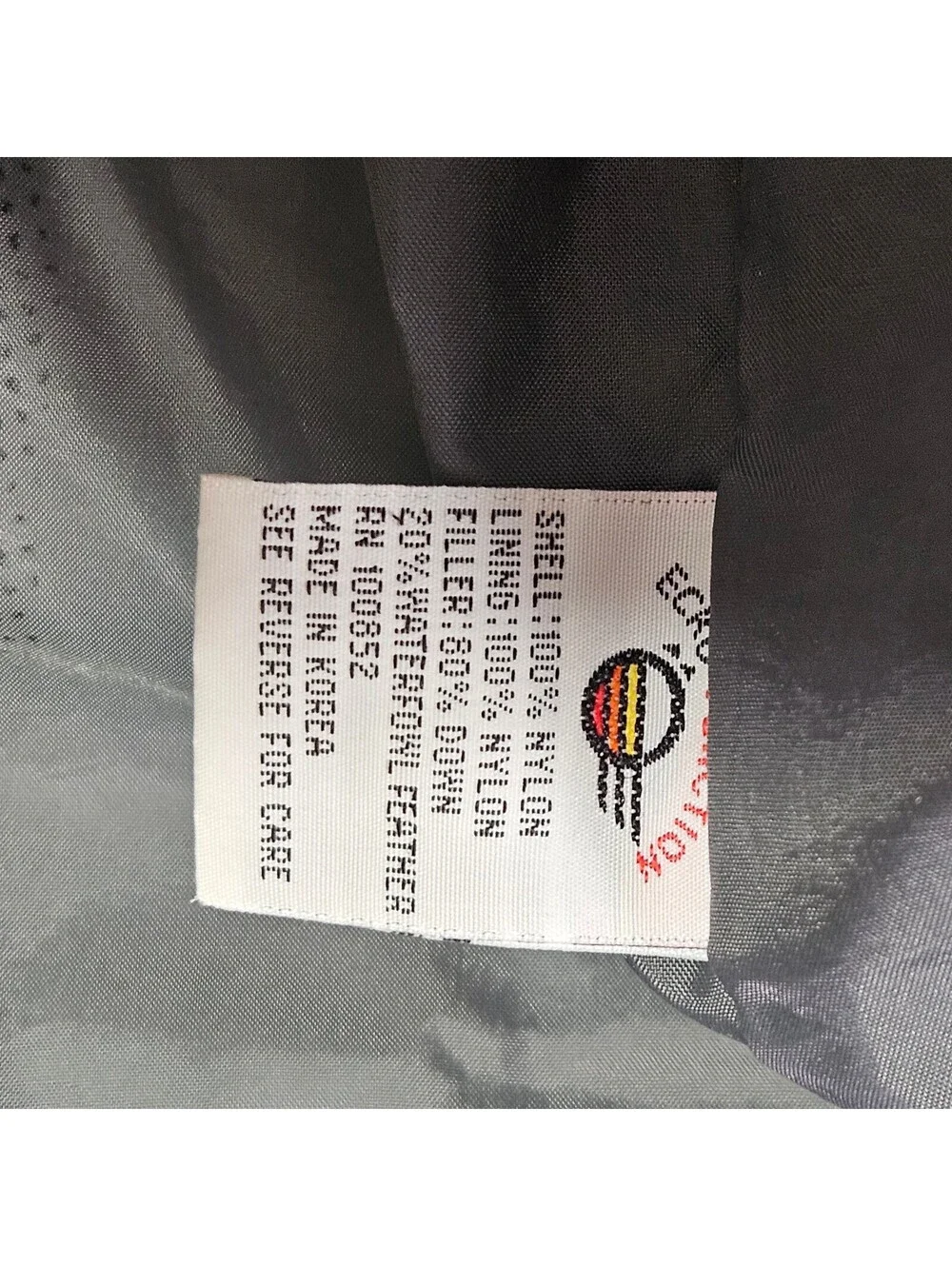 Ecko Men's Large Black Nylon Down Puffer Jacket Warm Winter Coat Streetwear